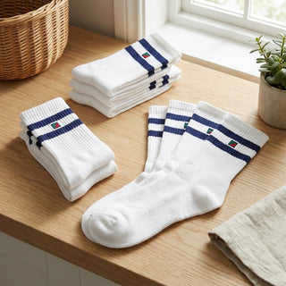 Amazon Redgreen 20-pack crew sock Socks White