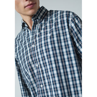 REDGREEN ANTON CHECKED SHIRT LS (POPLIN) Shirt 2682 Navy Check