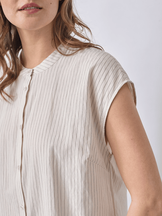 REDGREEN WOMAN Adeline Blouse 199 Black Stripe