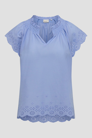 REDGREEN WOMAN Agusta Top Blouse 061 Sky Blue