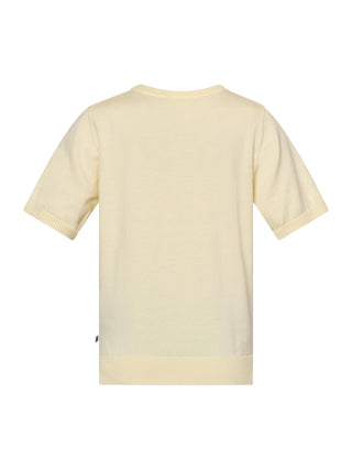 REDGREEN WOMAN Aimee Solid Knit 030 Yellow Pastel