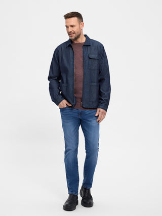 REDGREEN Alan Overshirt 0692 Dark Navy