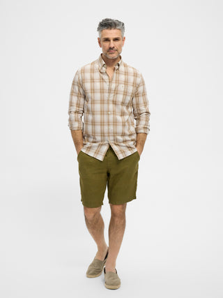 REDGREEN Albert Shirt 2262 Light Brown Check