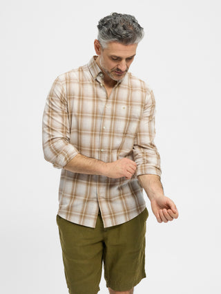 REDGREEN Albert Shirt 2262 Light Brown Check