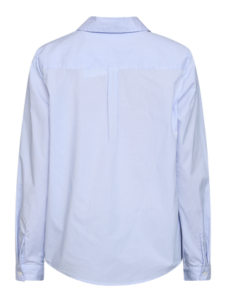 REDGREEN WOMAN Aliah Shirts 162 Light Blue Stripe