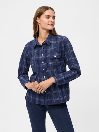 REDGREEN WOMAN Angela Shirt Shirts 268 Navy Check