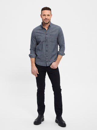 REDGREEN Anker Shirt 3692 Dark Navy Pattern