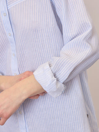 REDGREEN WOMAN Anna Shirts 163 Blue Stripe