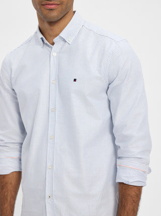 REDGREEN Anton Shirt 162 Light Blue Stripe