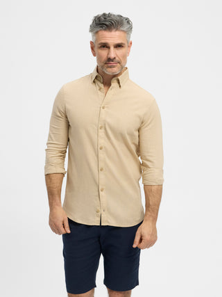 REDGREEN Anton Shirt 0242 Mid Sand