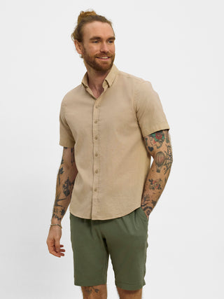 REDGREEN Asger Shirt 0242 Mid Sand