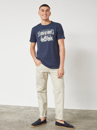 REDGREEN CARIUS T-SHIRT SS T-shirt 0682 NAVY