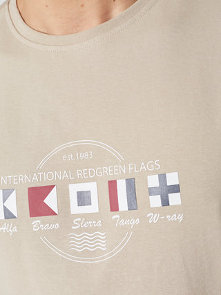 REDGREEN CONRAD T-SHIRT SS T-shirt 0221 Light Sand
