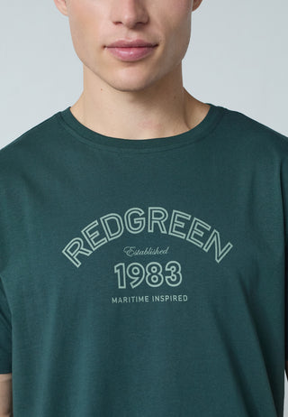 REDGREEN CON T-SHIRT SS T-shirt 0792 Dark Green
