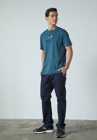 REDGREEN CRUZ T-SHIRT SS T-shirt 0972 PETROL