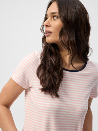 REDGREEN WOMAN Cecilie Tee Polo 141 Rose Stripe