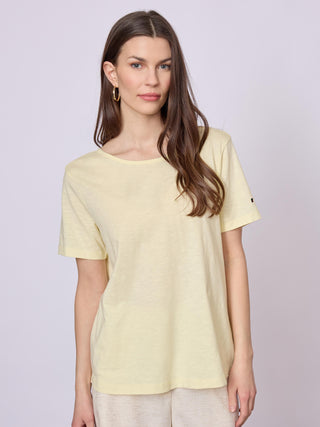 REDGREEN WOMAN Celina T-shirt Short Sleeve Tee 032 Yellow