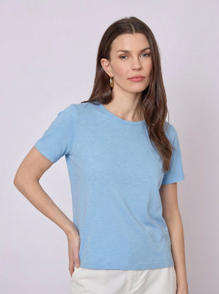 REDGREEN WOMAN Celina T-shirt Short Sleeve Tee 062 Light Blue