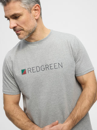 REDGREEN Chet T-shirt 413 Light Grey melange