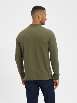 REDGREEN Clyde Polo 4781 Army Melange