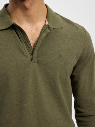 REDGREEN Clyde Polo 4781 Army Melange