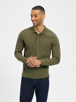 REDGREEN Clyde Polo 4781 Army Melange