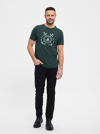 REDGREEN Con T-shirt 0792 Dark Green