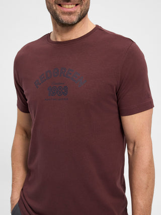 REDGREEN Con T-shirt Bordeaux