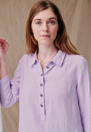 REDGREEN WOMAN Dina Shirt Dress Dresses / Shirts 082 Lavendel