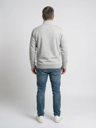 REDGREEN Filip Kompas Sweatshirt Sweatshirt Grey Melange
