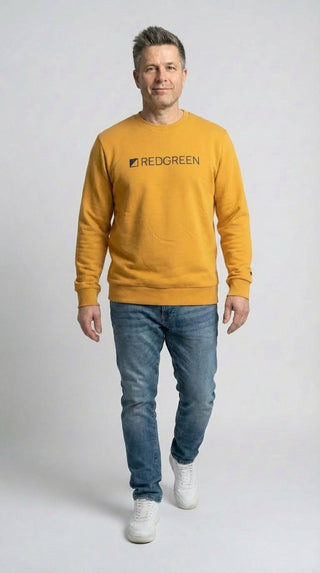 REDGREEN Frankie Logo Sweatshirt Sweatshirt F - Yellow