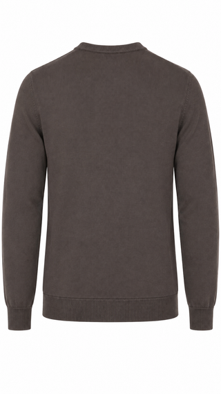 REDGREEN JULIAN O-NECK COTTON KNIT Knit 0171 CARBON