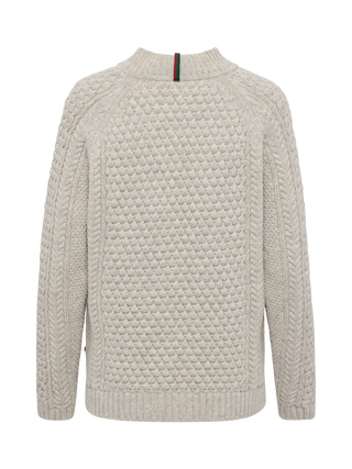 REDGREEN WOMAN Jamie Roll Neck Knit 420 Off White Melange