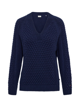 REDGREEN WOMAN Jamile Bobble Knit Knit 068 Navy