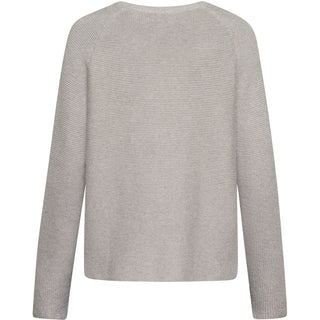 REDGREEN WOMAN Jazz Knit Knit 425 Dark Sand Melange