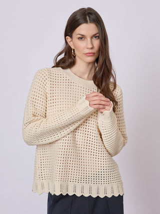 REDGREEN WOMAN Jordan Knit 021 Ecru