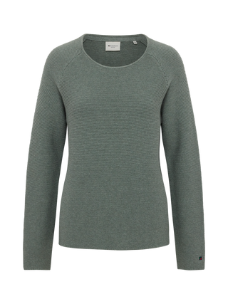 REDGREEN WOMAN Julia Knit Knit 478 Mid Olive Green Melange