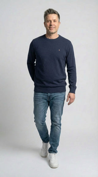 REDGREEN Julian Seasonal Knit Classic Navy