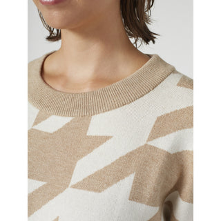 REDGREEN WOMAN Kalinka Knit 326 Light Brown Pattern