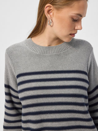 REDGREEN WOMAN Karoline Knit Knit 113 Grey Stripe