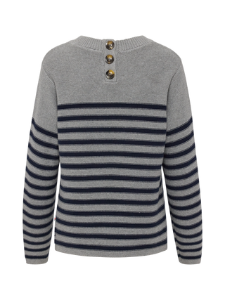 REDGREEN WOMAN Karoline Knit Knit 113 Grey Stripe