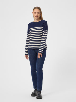 REDGREEN WOMAN Karoline Knit Knit 168 Navy Stripe