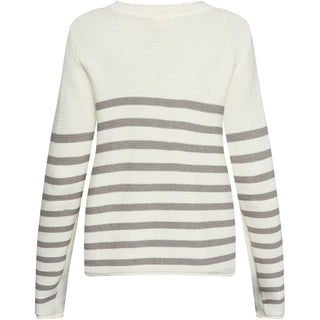 REDGREEN WOMAN Kathrine Knit 125 Dark Sand Stripe