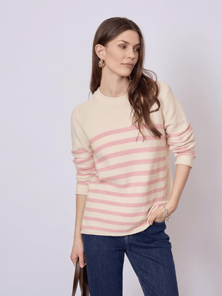 REDGREEN WOMAN Kathrine Knit 141 Rose Stripe