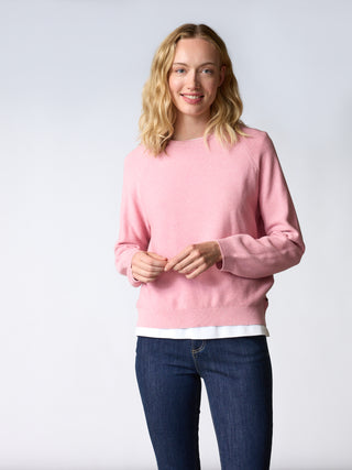 REDGREEN WOMAN Kisser Knit 445 Pink Melange