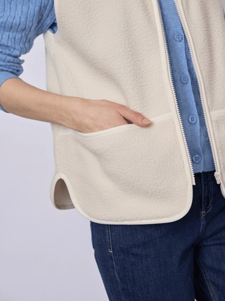 REDGREEN WOMAN Leo Fleece 020 Off White