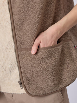 REDGREEN WOMAN Leo Fleece 025 Dark Sand