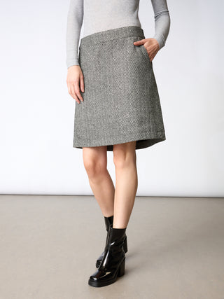 REDGREEN WOMAN Nala Skirts 399 Black Pattern