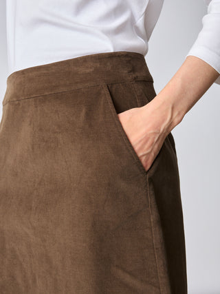 REDGREEN WOMAN Nobi Skirts 029 Dark Brown