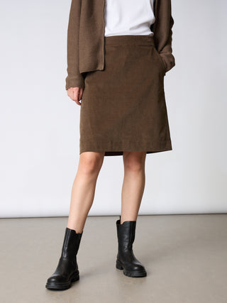REDGREEN WOMAN Nobi Skirts 029 Dark Brown